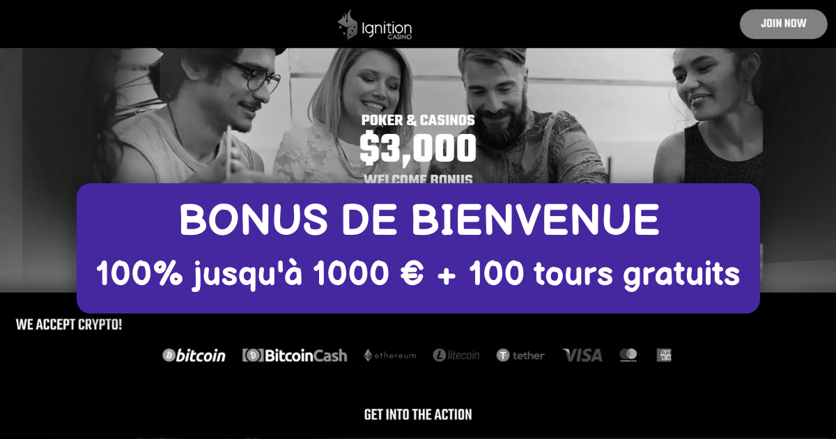Ignition Casino - Casino à Retraits Rapides en France
