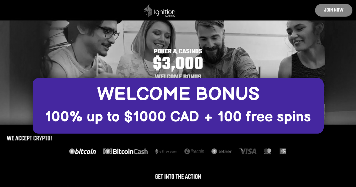 Ignition Casino - Canada’s Fast Payout Casino