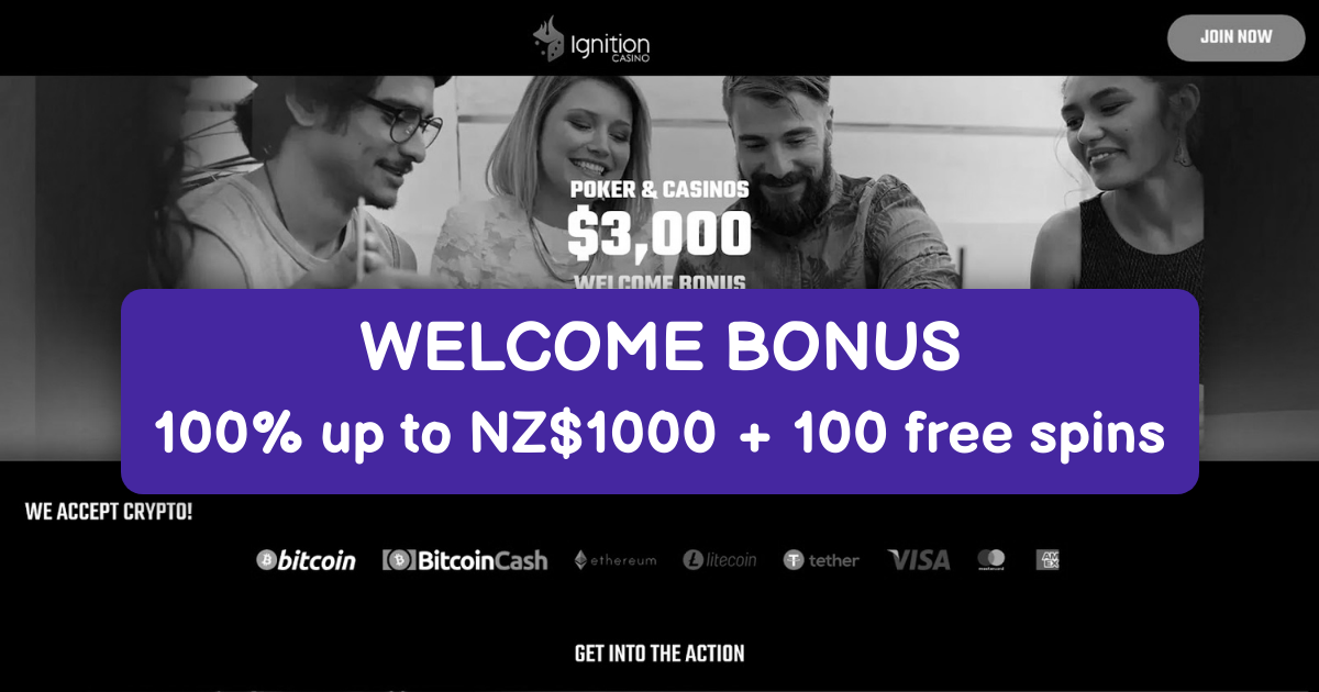 Ignition Casino - New Zealand's Fast Payout Casino